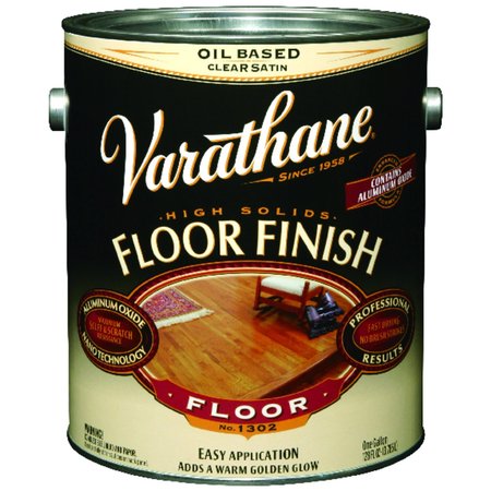 VARATHANE Satin Clear Oil-Based Floor Finish 1 gal 130231